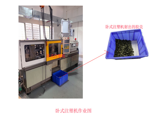 臥式注塑機作業(yè)圖